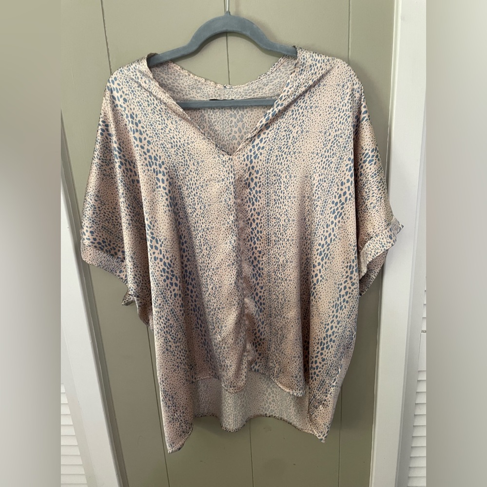 Women's silky blouse